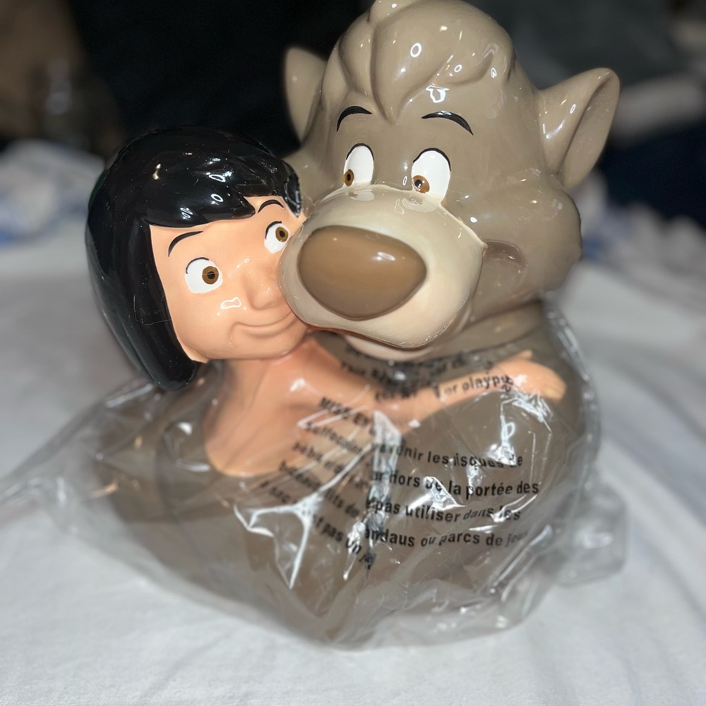 *RARE* Collectable Westland Giftware x Disney: Junglebook “Bear Hug” Cookie Jar